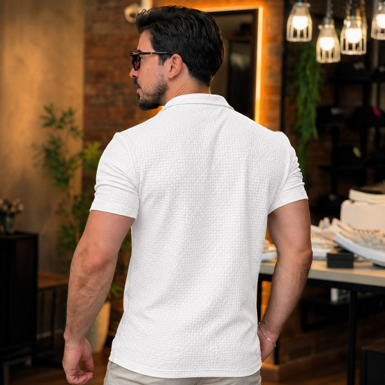 Polo branca